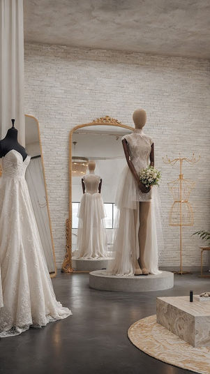 Bridal gown at Solana Bridal