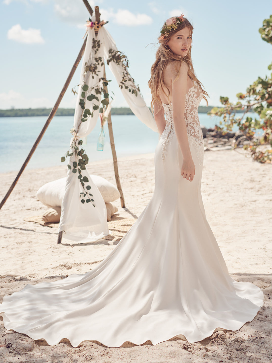 Rebecca Ingram by Maggie Sottero Wedding Dress - Fall 21 - Ivory/Nude